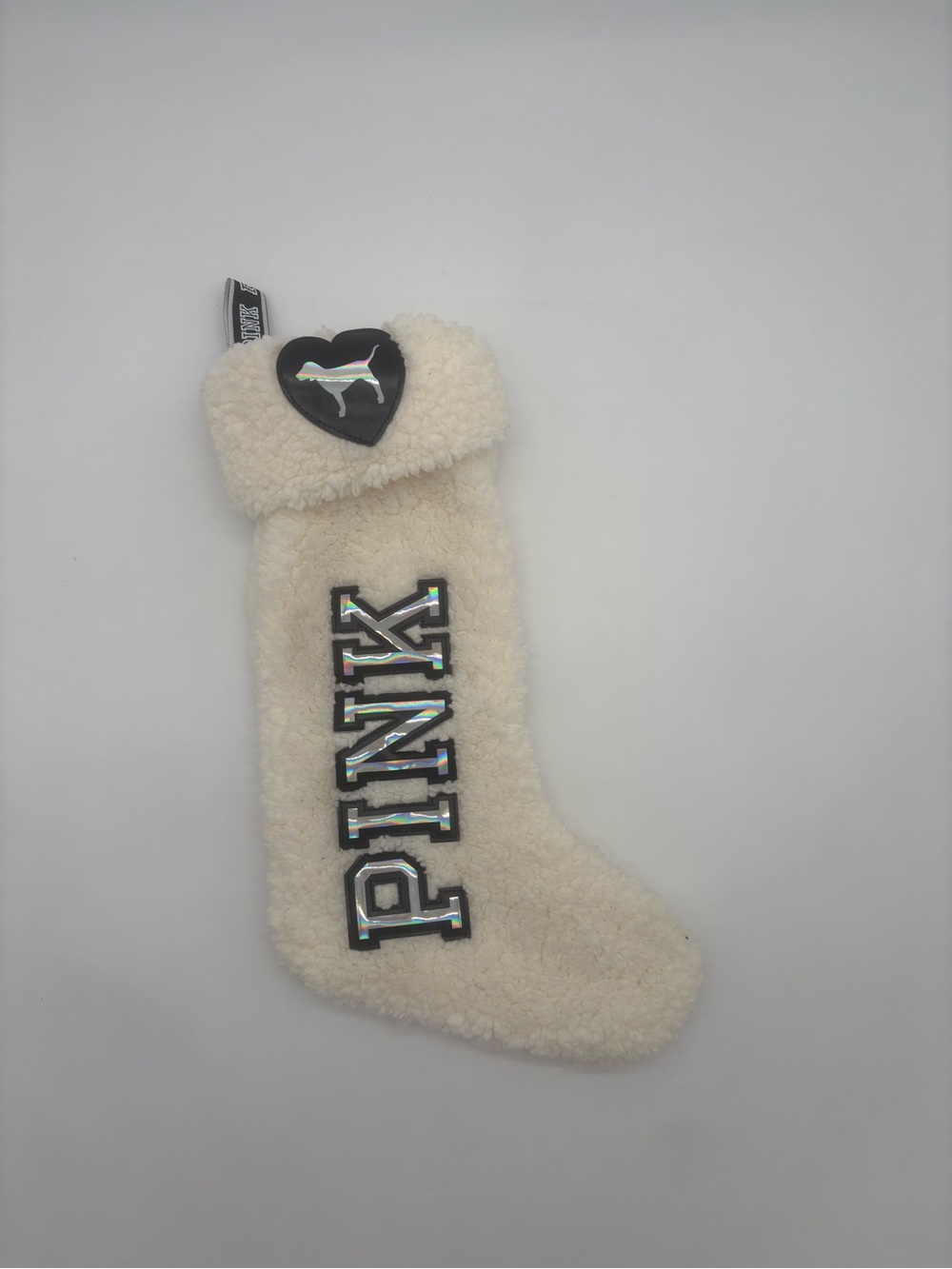 Victoria’s Secret PINK Sherpa Christmas Stocking 2017
